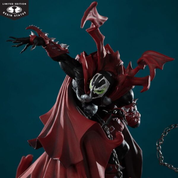 Spawn Szobor 1/10 Spawn Inspired by the Art of Greg Capullo (Black White & Red All Over) 21 cm