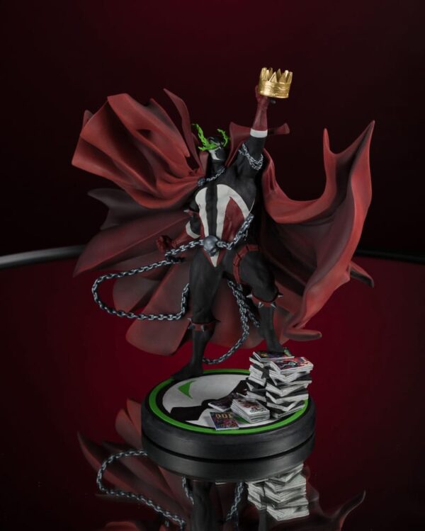 Spawn Szobor 1/10 Spawn #301 by Todd McFarlane (Black White & Red All Over) 24 cm