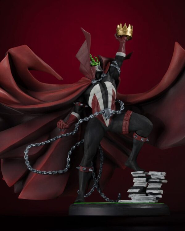 Spawn Szobor 1/10 Spawn #301 by Todd McFarlane (Black White & Red All Over) 24 cm