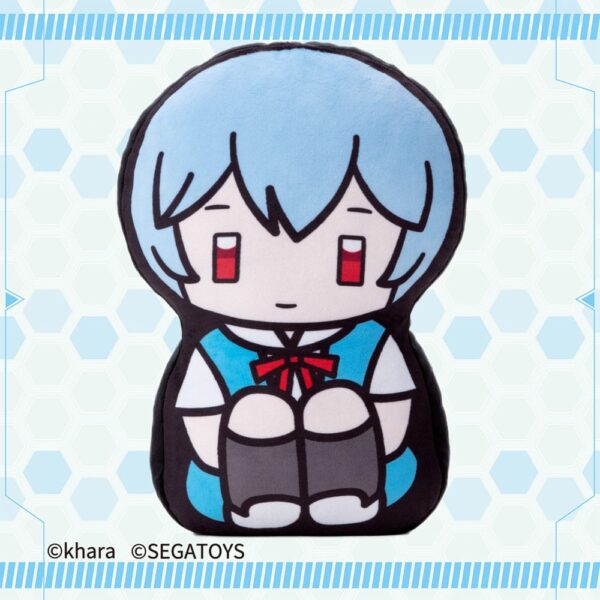Neon Genesis Evangelion 2D Plüss Figura Rei Ayanami 32 cm