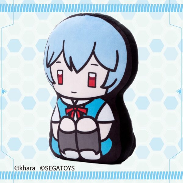 Neon Genesis Evangelion 2D Plüss Figura Rei Ayanami 32 cm