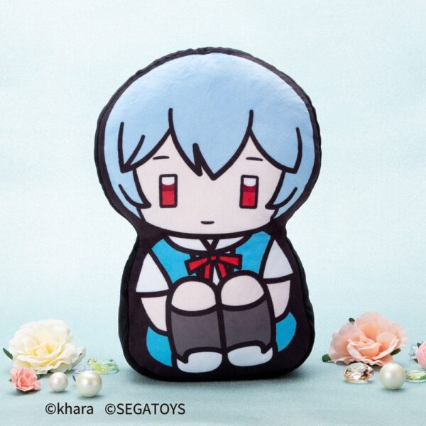 Neon Genesis Evangelion 2D Plüss Figura Rei Ayanami 32 cm