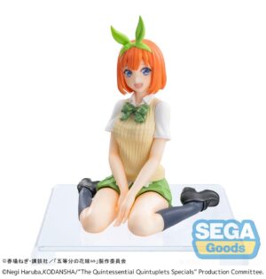 The Quintessential Quintuplets Specials PM Perching PVC Szobor Yotsuba Nakano 9 cm