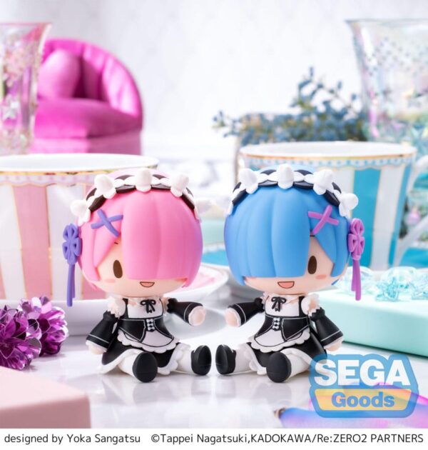 Re:Zero Starting Life in Another World Fuwa Petit Chibi Figura Rem 8 cm
