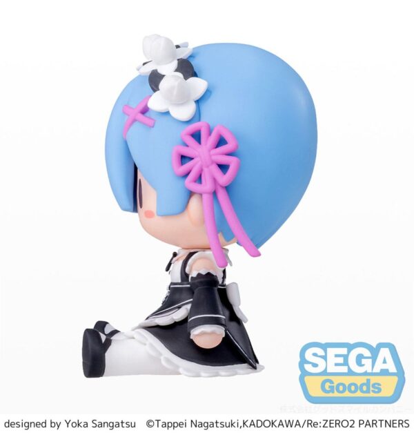 Re:Zero Starting Life in Another World Fuwa Petit Chibi Figura Rem 8 cm