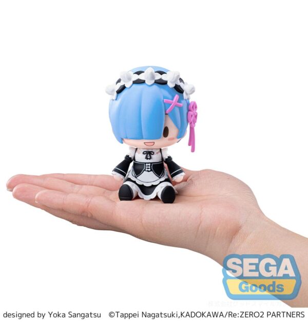 Re:Zero Starting Life in Another World Fuwa Petit Chibi Figura Rem 8 cm