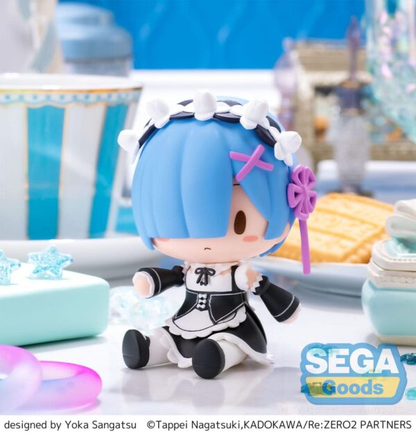 Re:Zero Starting Life in Another World Fuwa Petit Chibi Figura Rem 8 cm