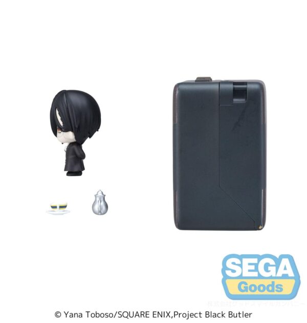 Black Butler: Boarding School Arc Petite World Memories Mini Figura Sebastian Michaelis (EX) 8 cm