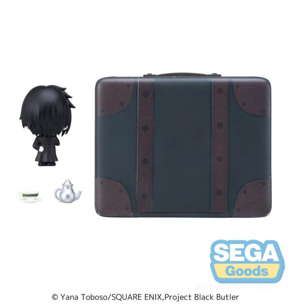 Black Butler: Boarding School Arc Petite World Memories Mini Figura Sebastian Michaelis (EX) 8 cm