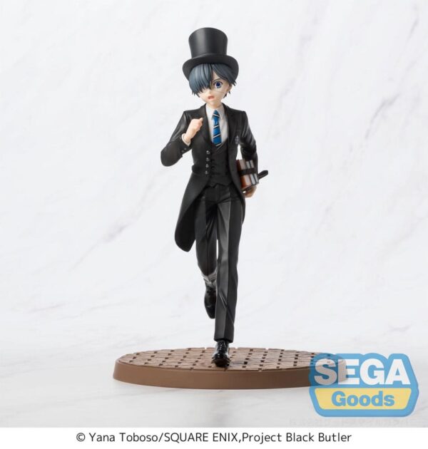 Black Butler: Boarding School Arc Luminasta PVC Szobor Ciel Phantomhive 22 cm