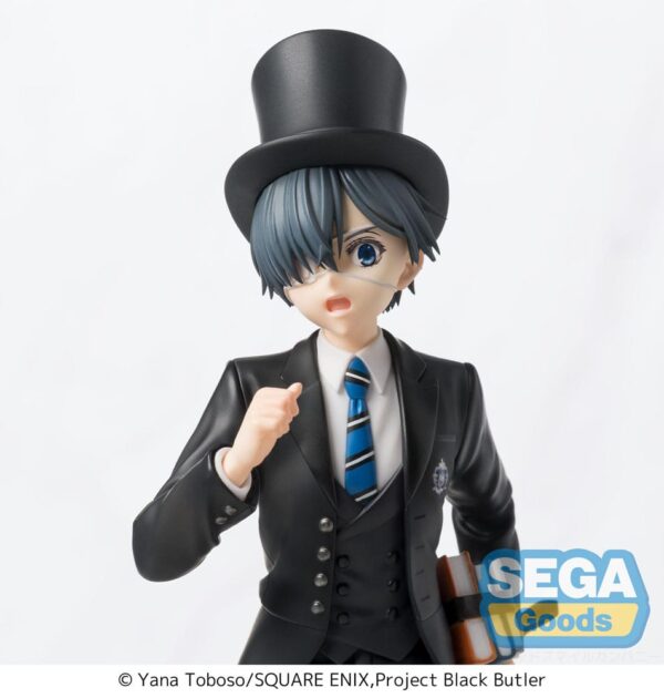 Black Butler: Boarding School Arc Luminasta PVC Szobor Ciel Phantomhive 22 cm