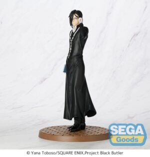 Black Butler: Boarding School Arc Luminasta PVC Szobor Sebastian Michaelis 22 cm