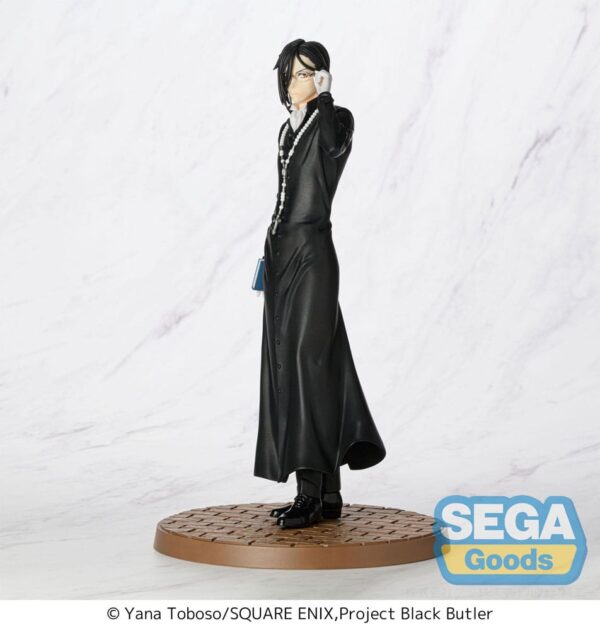 Black Butler: Boarding School Arc Luminasta PVC Szobor Sebastian Michaelis 22 cm