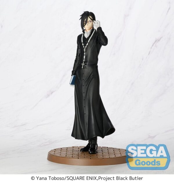 Black Butler: Boarding School Arc Luminasta PVC Szobor Sebastian Michaelis 22 cm