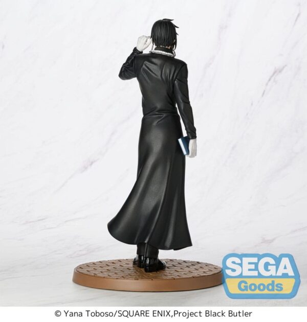 Black Butler: Boarding School Arc Luminasta PVC Szobor Sebastian Michaelis 22 cm