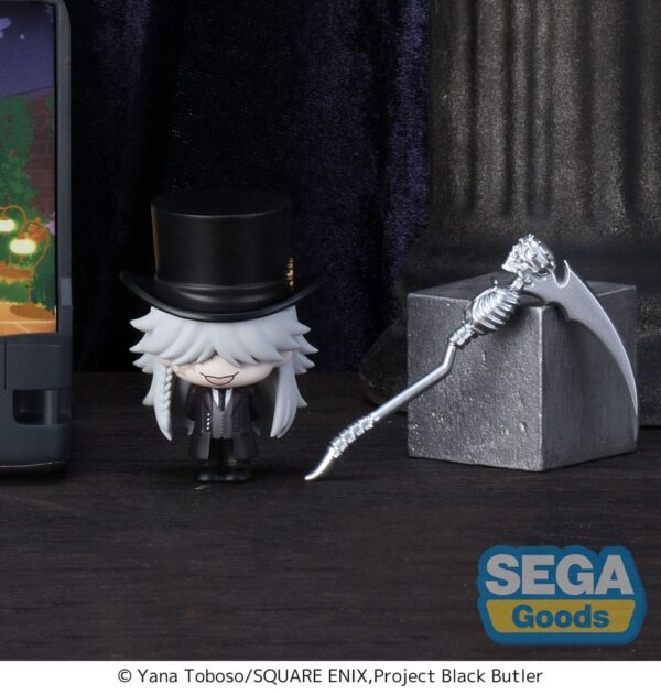 Black Butler: Boarding School Arc Petite World Memories Mini Figura Undertaker (EX) 8 cm
