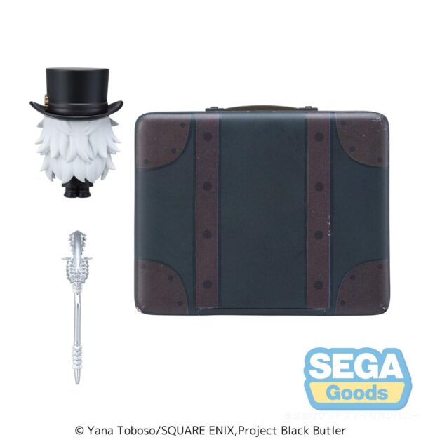 Black Butler: Boarding School Arc Petite World Memories Mini Figura Undertaker (EX) 8 cm