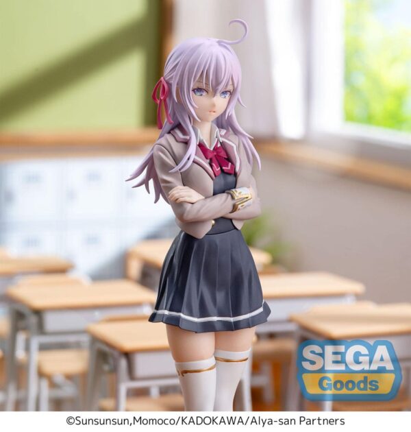 Alya Sometimes Hides Her Feelings in Russian Luminasta PVC Szobor Alya Uniform Ver. 18 cm