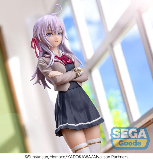 Alya Sometimes Hides Her Feelings in Russian Luminasta PVC Szobor Alya Uniform Ver. 18 cm