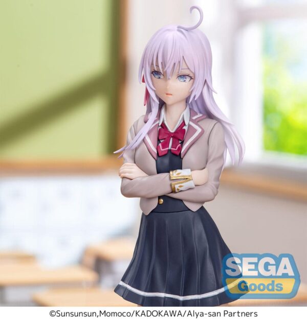 Alya Sometimes Hides Her Feelings in Russian Luminasta PVC Szobor Alya Uniform Ver. 18 cm