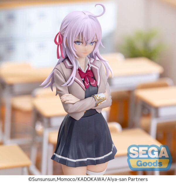 Alya Sometimes Hides Her Feelings in Russian Luminasta PVC Szobor Alya Uniform Ver. 18 cm