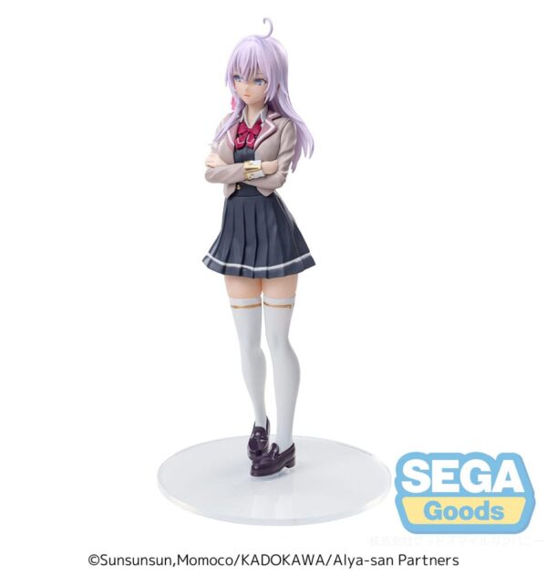 Alya Sometimes Hides Her Feelings in Russian Luminasta PVC Szobor Alya Uniform Ver. 18 cm