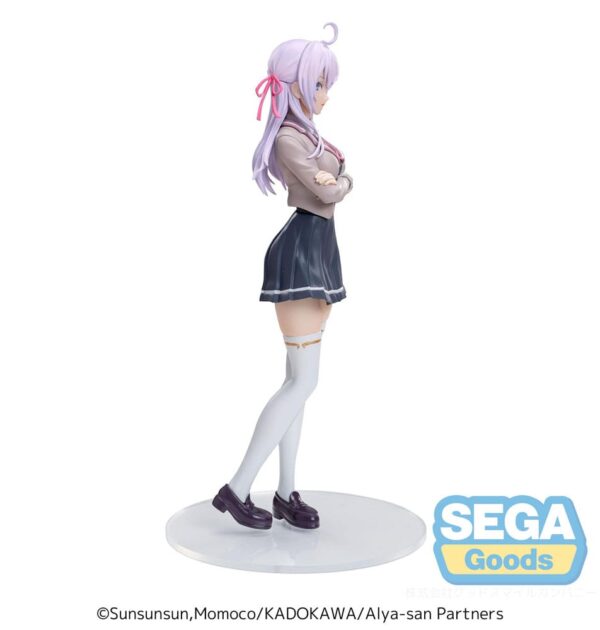 Alya Sometimes Hides Her Feelings in Russian Luminasta PVC Szobor Alya Uniform Ver. 18 cm