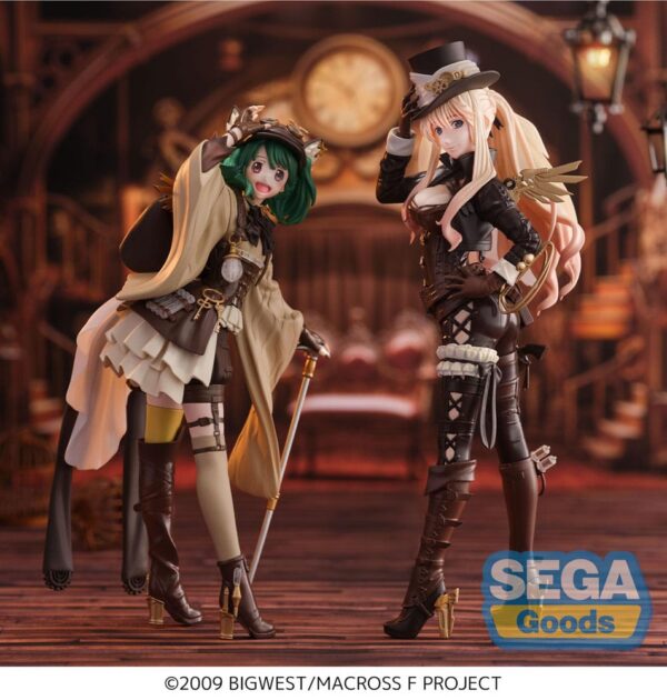 Macross Frontier FIGURIZMa PVC Szobor Ranka Lee Oshare Macross Revolution Ver. 17 cm