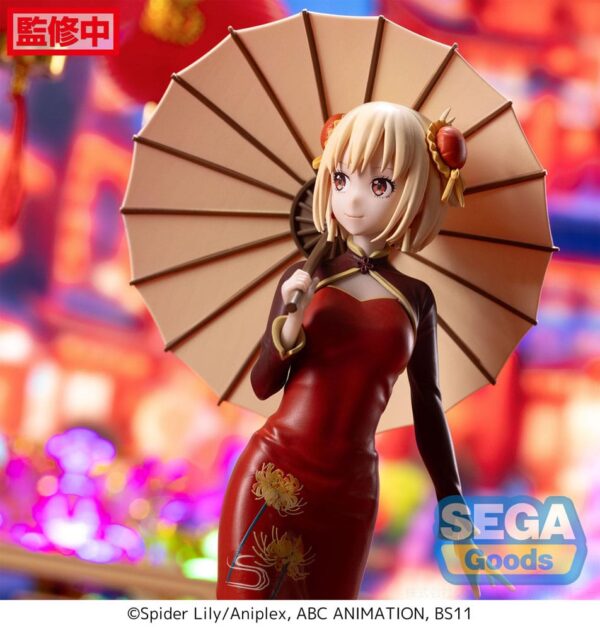 Lycoris Recoil Luminasta PVC Szobor Chisato Nishikigi China Style 19 cm