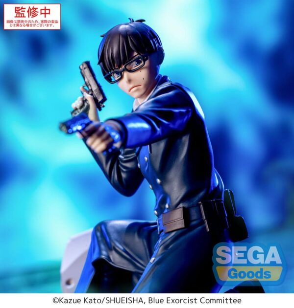 Blue Exorcist Shimane Illuminati Saga Xross Link PVC Szobor Yukio Okumura 14 cm