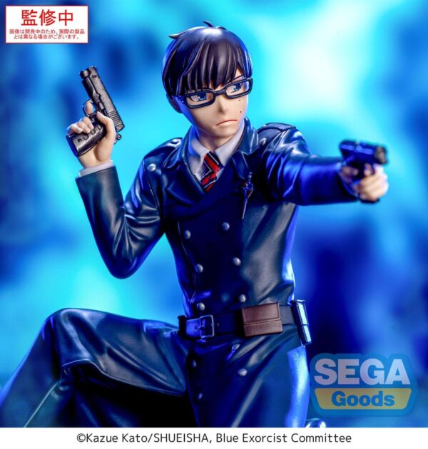 Blue Exorcist Shimane Illuminati Saga Xross Link PVC Szobor Yukio Okumura 14 cm