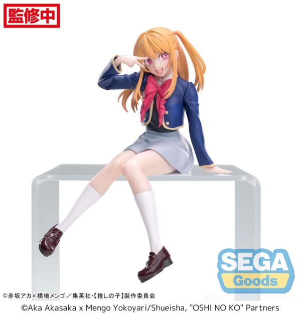 Oshi No Ko PM Perching PVC Szobor Ruby Uniform 13 cm