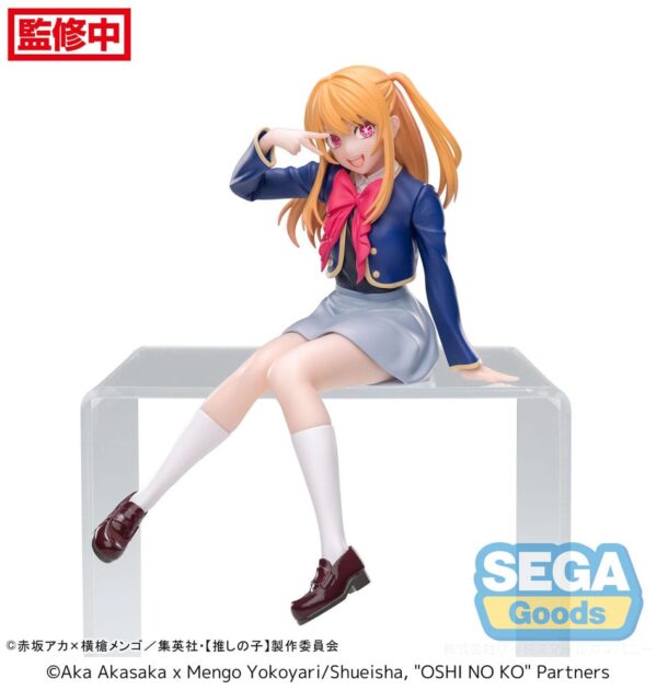 Oshi No Ko PM Perching PVC Szobor Ruby Uniform 13 cm