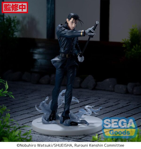 Rurouni Kenshin Luminasta PVC Szobor Hajime Saito 21 cm