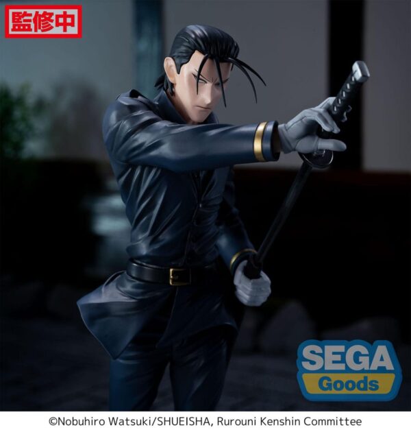 Rurouni Kenshin Luminasta PVC Szobor Hajime Saito 21 cm