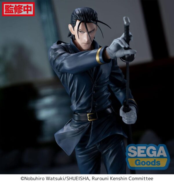 Rurouni Kenshin Luminasta PVC Szobor Hajime Saito 21 cm