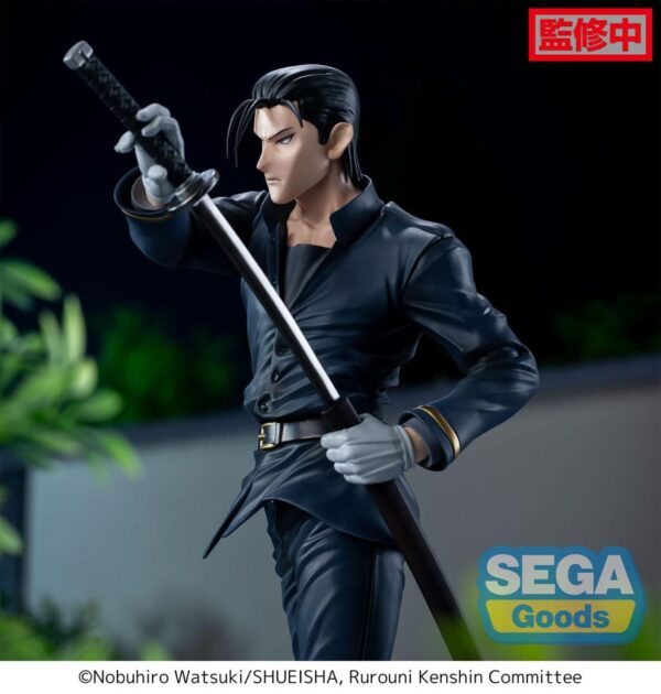 Rurouni Kenshin Luminasta PVC Szobor Hajime Saito 21 cm