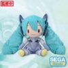 Character Vocal Series 01: Hatsune Miku Fuwa Petit Plüss Figura Hatsune Miku Miku with You 2024 Ver. LL 40 cm