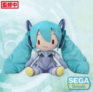 Character Vocal Series 01: Hatsune Miku Fuwa Petit Plüss Figura Hatsune Miku Miku with You 2024 Ver. LL 40 cm