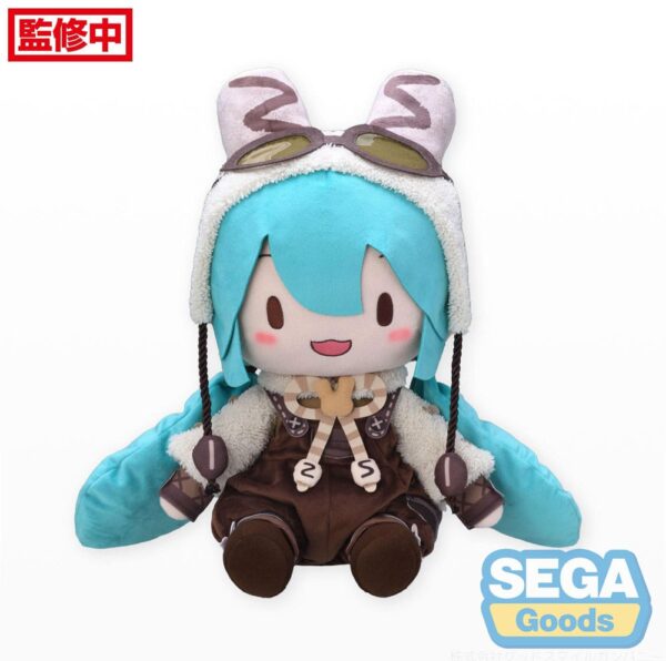 Character Vocal Series 01: Hatsune Miku Fuwa Petit Plüss Figura Hatsune Miku Marshmallow Hot Cocoa Ver. LL 45 cm