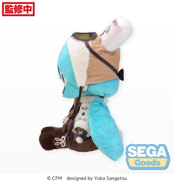 Character Vocal Series 01: Hatsune Miku Fuwa Petit Plüss Figura Hatsune Miku Marshmallow Hot Cocoa Ver. LL 45 cm