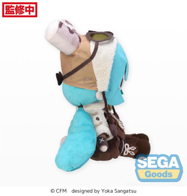 Character Vocal Series 01: Hatsune Miku Fuwa Petit Plüss Figura Hatsune Miku Marshmallow Hot Cocoa Ver. LL 45 cm