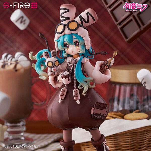 Character Vocal Series 01: Hatsune Miku PVC Szobor Hatsune Miku Marshmallow Hot Cocoa 22 cm