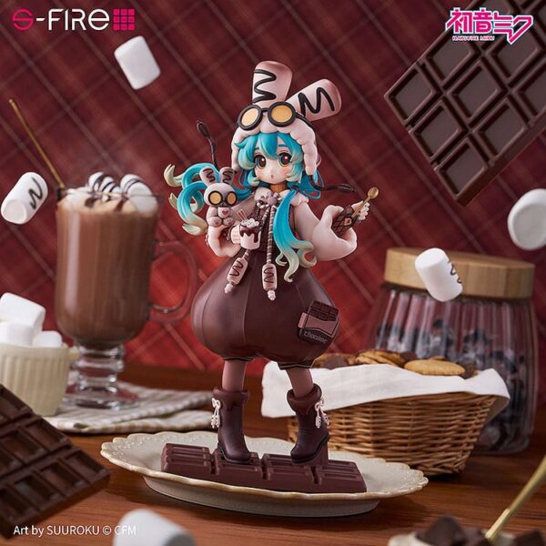 Character Vocal Series 01: Hatsune Miku PVC Szobor Hatsune Miku Marshmallow Hot Cocoa 22 cm