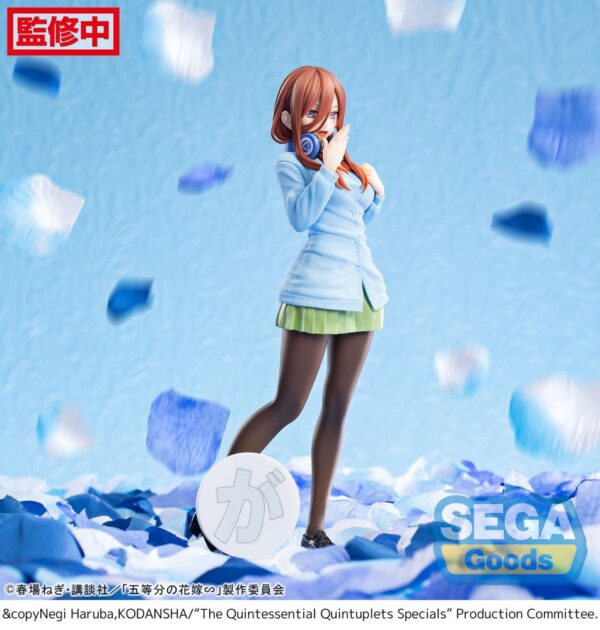 The Quintessential Quintuplets Specials Luminasta PVC Szobor Miku Nakano 20 cm