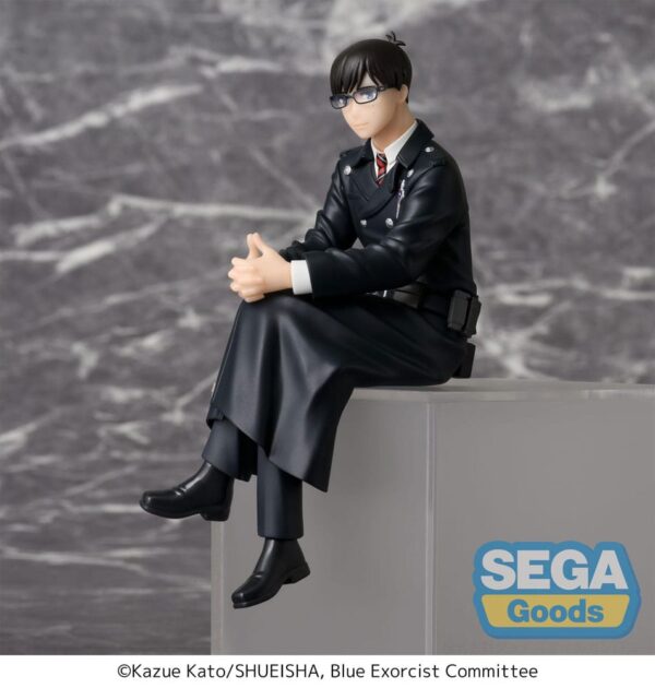 Blue Exorcist Shimane Illuminati Saga PM Perching PVC Szobor Yukio Okumura 14 cm