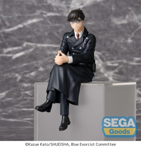 Blue Exorcist Shimane Illuminati Saga PM Perching PVC Szobor Yukio Okumura 14 cm
