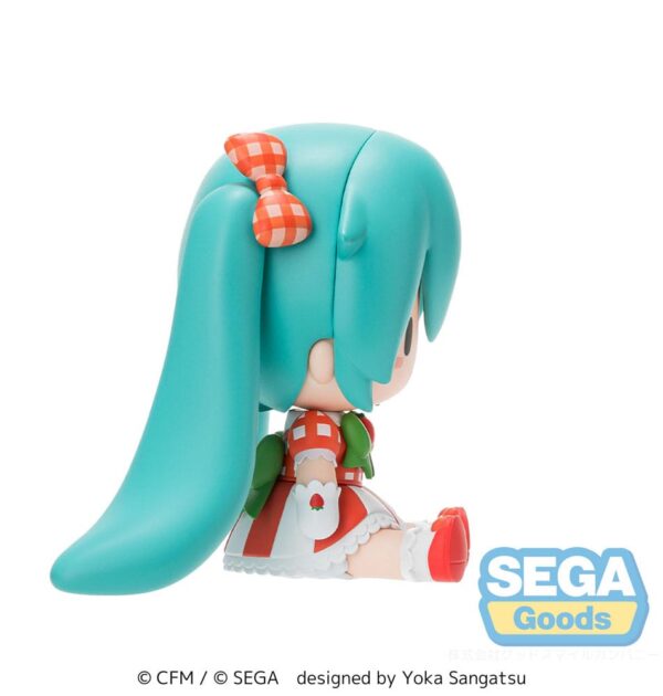 Character Vocal Series 01: Hatsune Miku Fuwa Petit Chibi Figura Hatsune Miku x Love and Berry Dress Up and Dance! Lovely Strawberry 8 cm