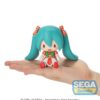 Character Vocal Series 01: Hatsune Miku Fuwa Petit Chibi Figura Hatsune Miku x Love and Berry Dress Up and Dance! Lovely Strawberry 8 cm