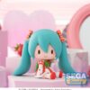 Character Vocal Series 01: Hatsune Miku Fuwa Petit Chibi Figura Hatsune Miku x Love and Berry Dress Up and Dance! Lovely Strawberry 8 cm
